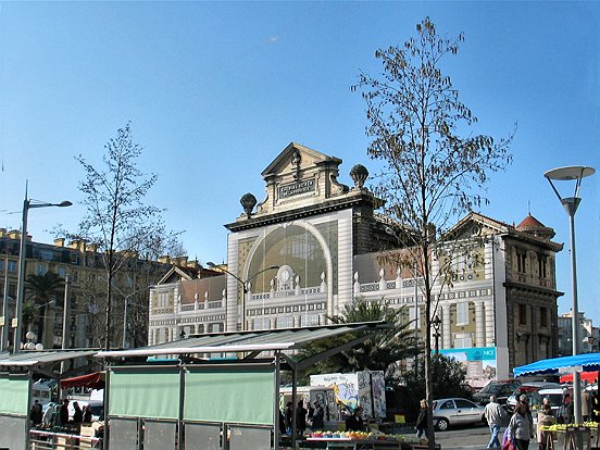 NICE, LA GARE DES CHEMINS DE FER DE LA PROVENCE
