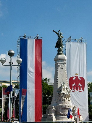 LA PATROUILLE DE FRANCE A NICE