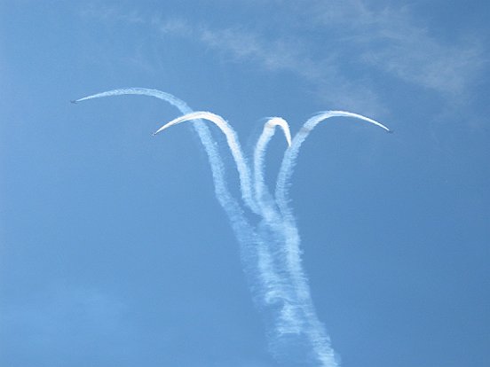 LA PATROUILLE DE FRANCE A NICE