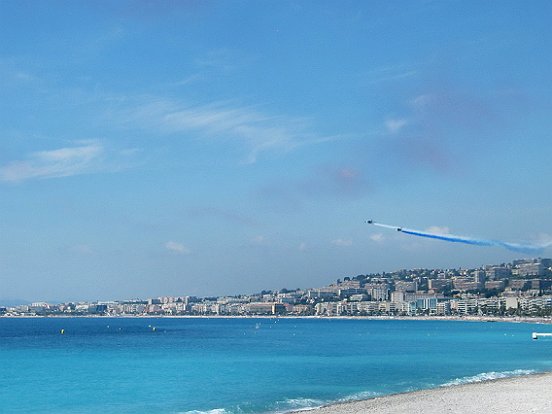 LA PATROUILLE DE FRANCE A NICE