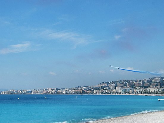 LA PATROUILLE DE FRANCE A NICE