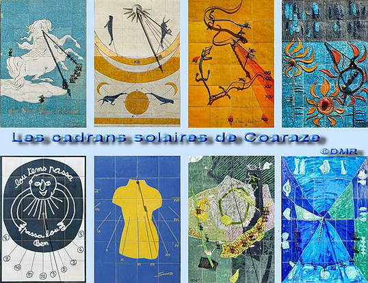 COARAZE, LES CADRANS SOLAIRES - Le pêle mêle du Comté de Nice en Images