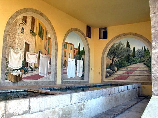 LE LAVOIR DE LA TURBIE - Le pêle mêle du Comté de Nice en Images