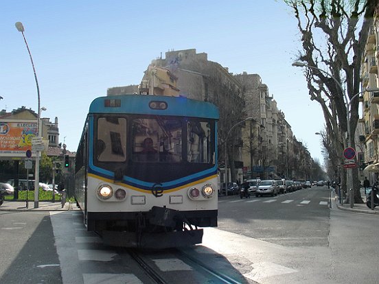 NICE, LE TRAIN DES PIGNES BOULEVARD GAMBETTA - Le pêle mêle du Comté de Nice en Images