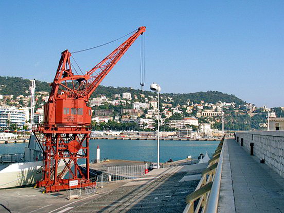 PORT DE NICE, LA GRUE N 14 - Le pêle mêle du Comté de Nice en Images