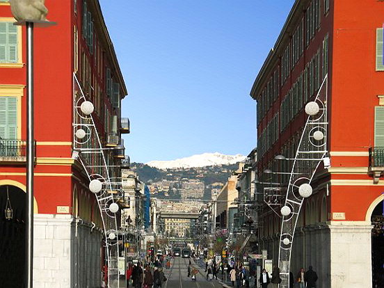 NICE, PLACE MASSENA ET MONT VIAL - Le pêle mêle du Comté de Nice en Images