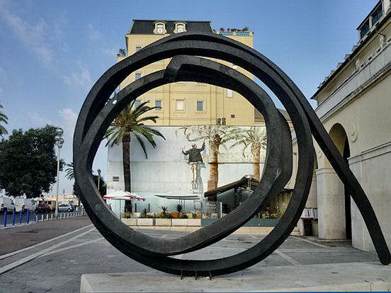 NICE, L'ART DANS LA VILLE, QUAI DES ETATS UNIS - Le pêle mêle du Comté de Nice en Images