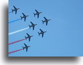 LA PATROUILLE DE FRANCE A NICE