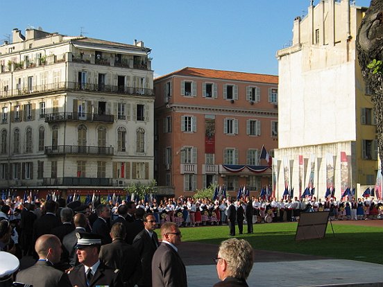 INAUGURATION  DE LA SCULPTURE DU 150 EME ANNIVERSAIRE