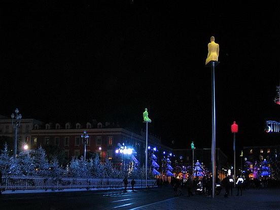 NICE, NOEL 2009 - LA PLACE MASSENA EN FETE