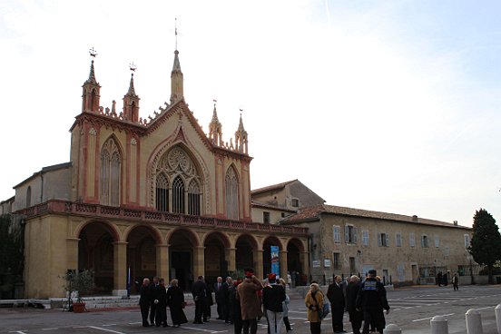 NICE,INAUGURATION DE LA PLACE JEAN-PAUL II