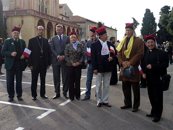 NICE,INAUGURATION DE LA PLACE JEAN-PAUL II