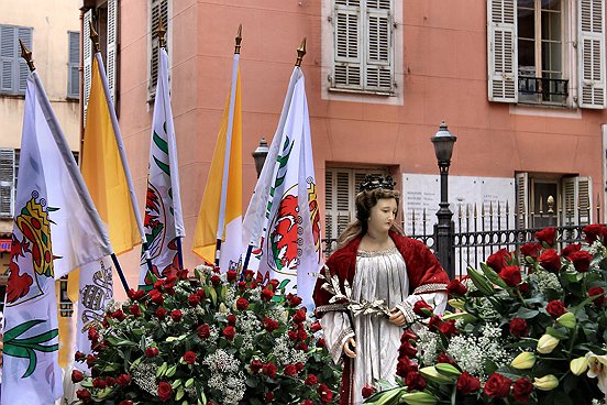 NICE, LA PROCESSION DE SAINTE REPARATE 2010