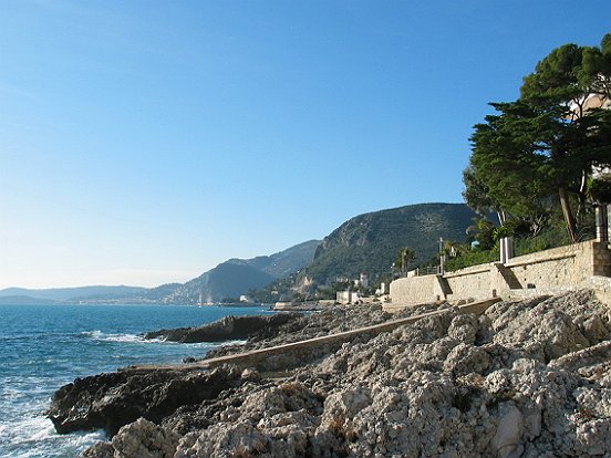 LE SENTIER DU LITTORAL DE CAP D'AIL A MONACO