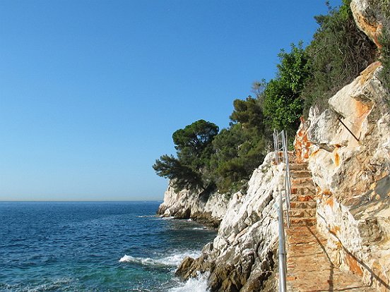 LE SENTIER DU LITTORAL DE NICE A VILLEFRANCHE