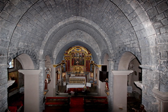 BONSON, L'EGLISE ST BENOIT