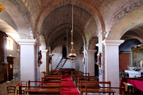 BONSON, L'EGLISE ST BENOIT