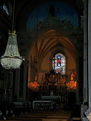 SAINT ETIENNE DE TINEE, L'EGLISE