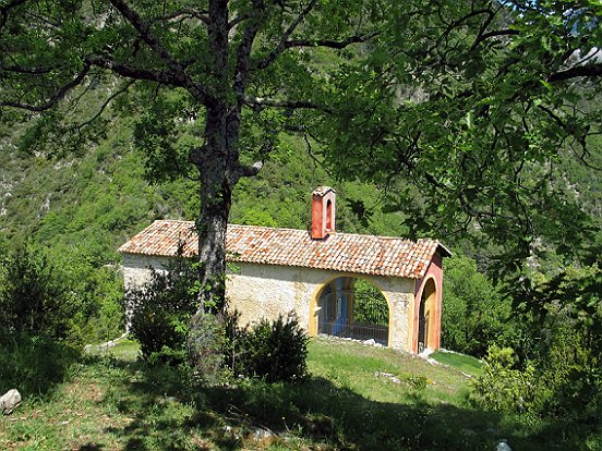 VILLARS SUR VAR, CHAPELLE SAINT JEAN DU DESERT