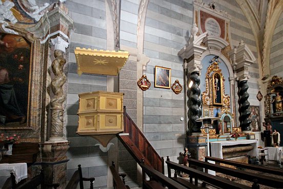 VILLARS SUR VAR, L'EGLISE SAINT JEAN BAPTISTE