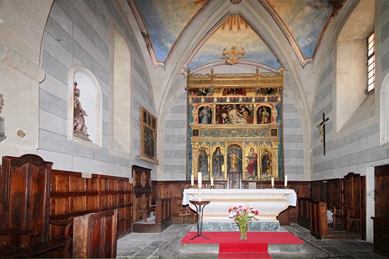 VILLARS SUR VAR, L'EGLISE SAINT JEAN BAPTISTE