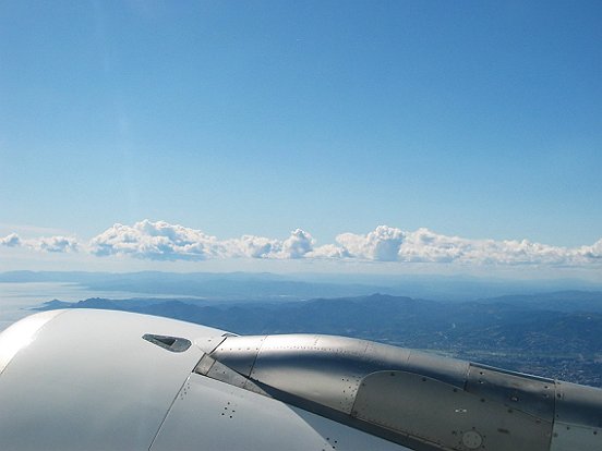 ENVOL DE L'AEROPORT NICE COTE D'AZUR EN AIRBUS 320