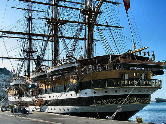 L'AMERIGO VESPUCCI A NICE (8 au 10/07/09)