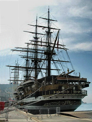 L'AMERIGO VESPUCCI A NICE (8 au 10/07/09)