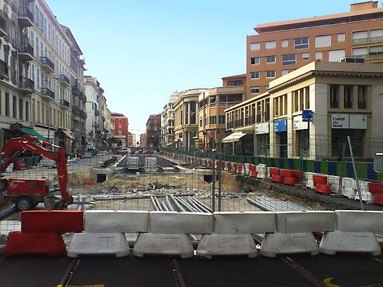 NICE,  LA LIGNE 1 DU TRAMWAY