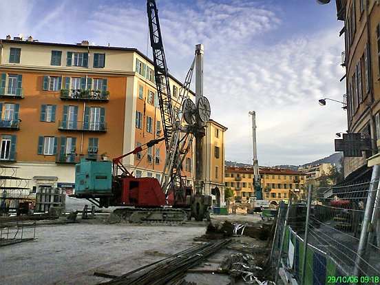 NICE,  LA LIGNE 1 DU TRAMWAY