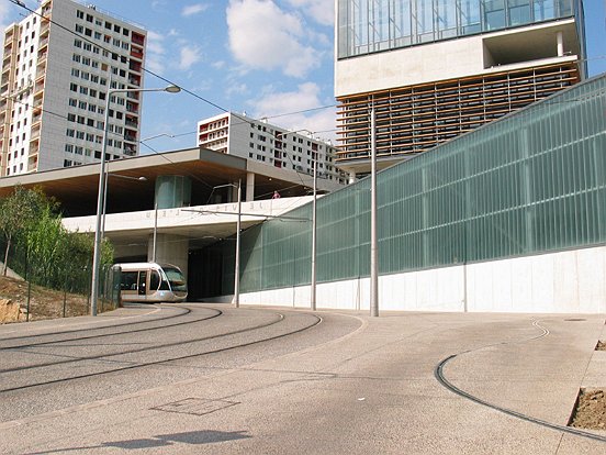 NICE,  LA LIGNE 1 DU TRAMWAY