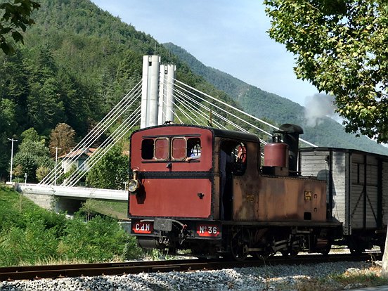 LE TRAIN HISTORIQUE A VAPEUR DES C.P.