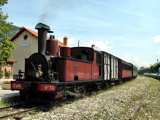 LE TRAIN HISTORIQUE A VAPEUR DES C.P.