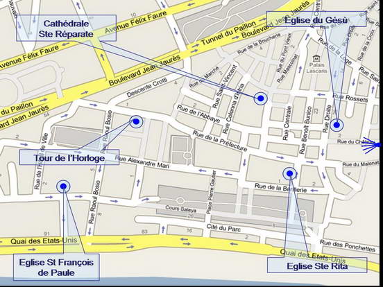 Plan de situation de la photo