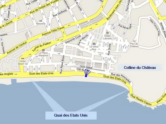 Plan de situation de la photo