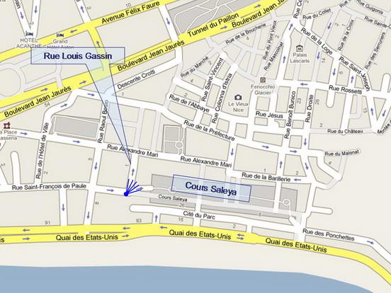 Plan de situation de la photo