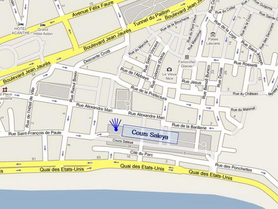 Plan de situation de la photo