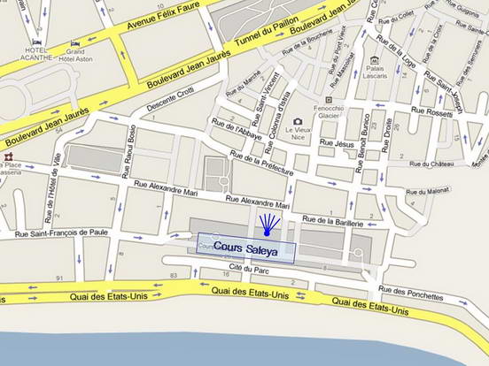 Plan de situation de la photo