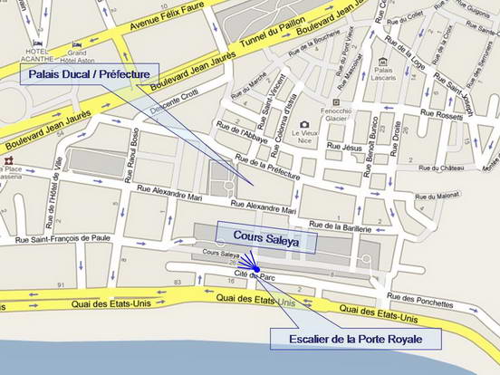 Plan de situation de la photo