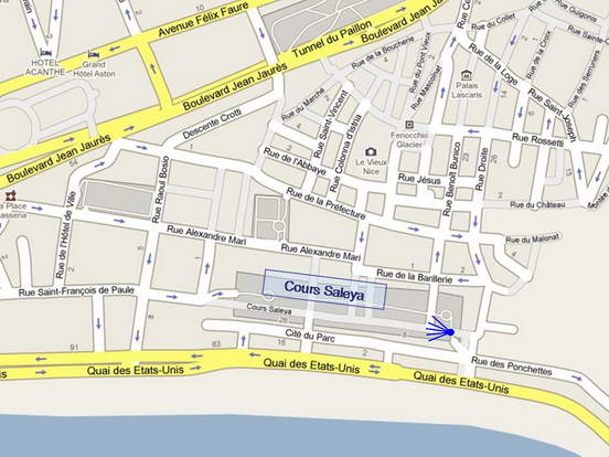 Plan de situation de la photo