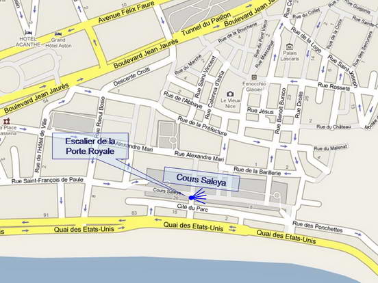 Plan de situation de la photo