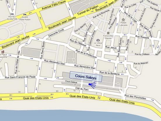 Plan de situation de la photo