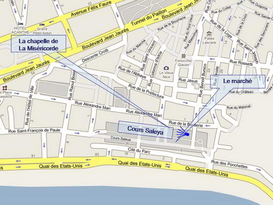 Plan de situation de la photo