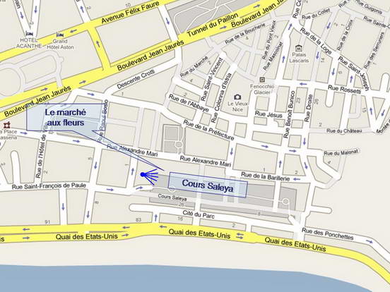 Plan de situation de la photo