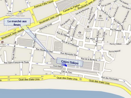 Plan de situation de la photo