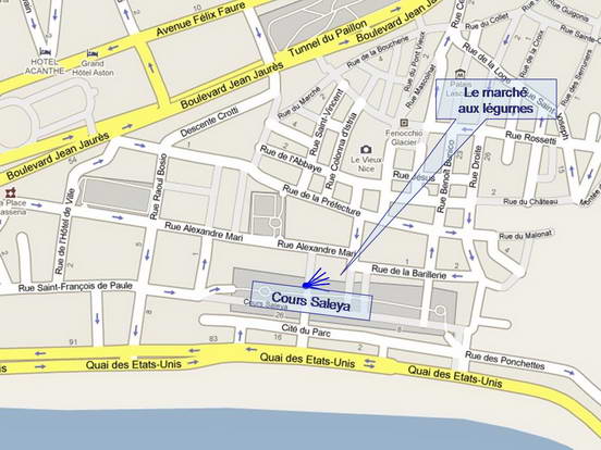 Plan de situation de la photo