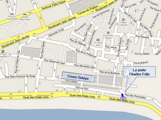 Plan de situation de la photo