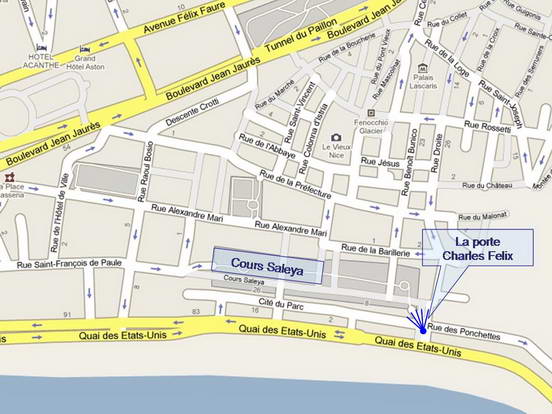 Plan de situation de la photo