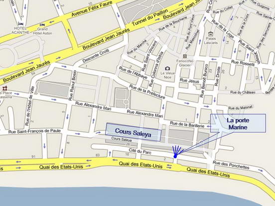 Plan de situation de la photo