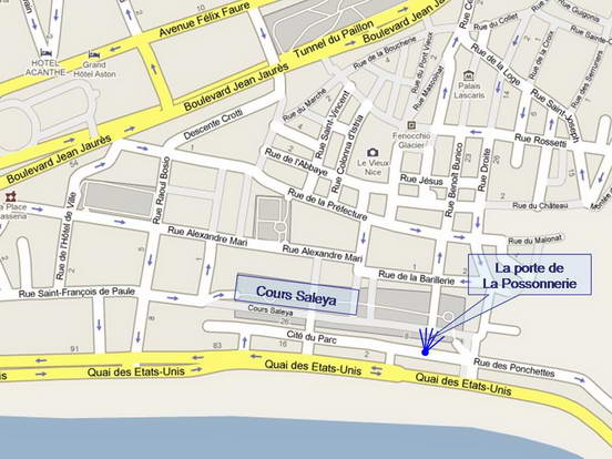 Plan de situation de la photo